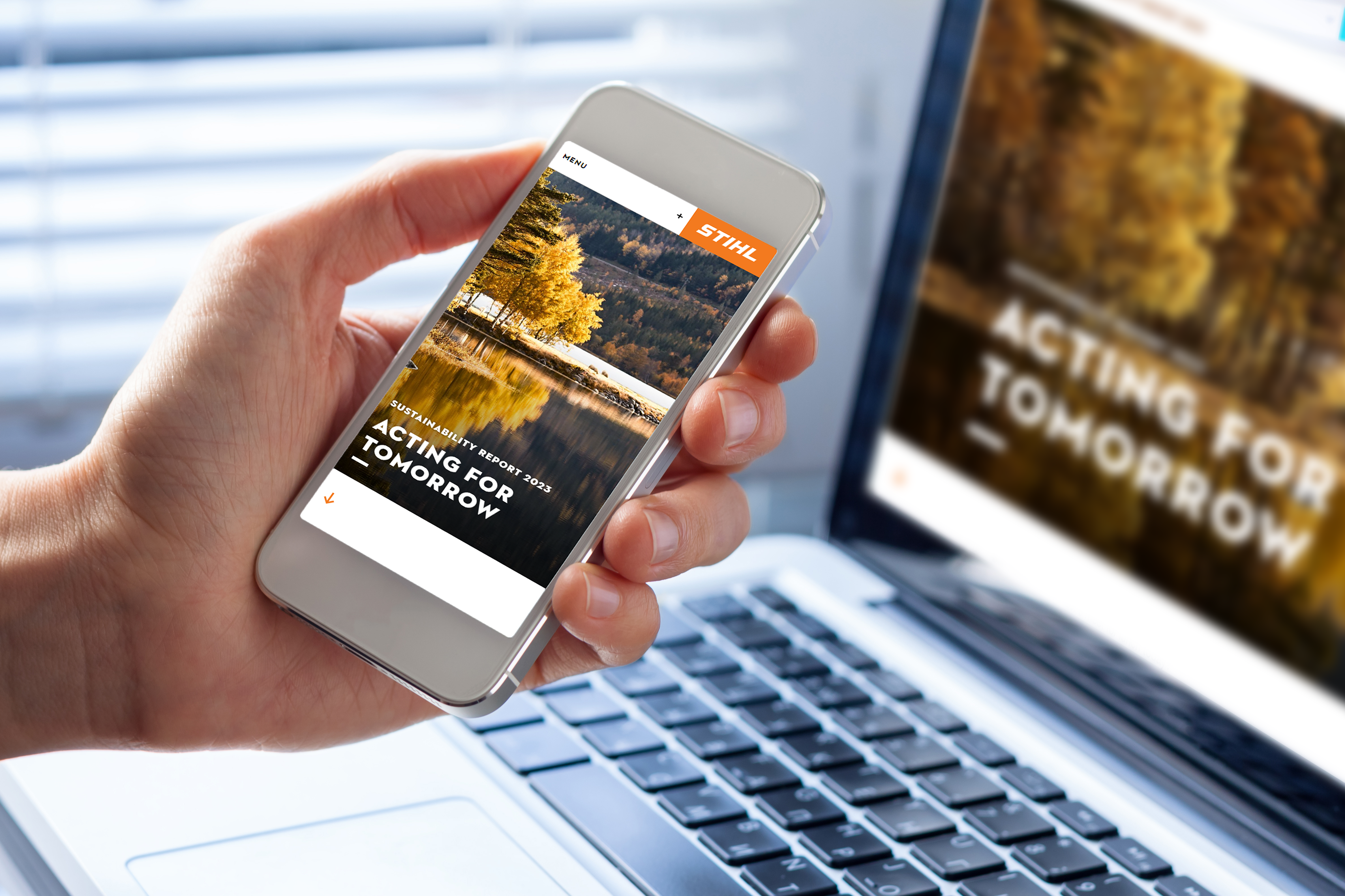 Звіт про сталий розвиток STIHL за 2023 рік був підготовлений відповідно до Стандартів звітності про сталий розвиток Глобальної ініціативи звітності (GRI) та доступний онлайн.