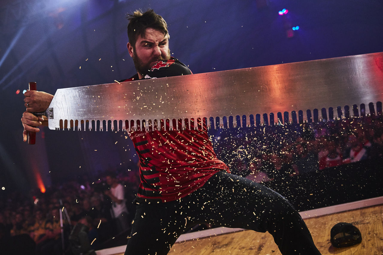 Зона преси Timbersports